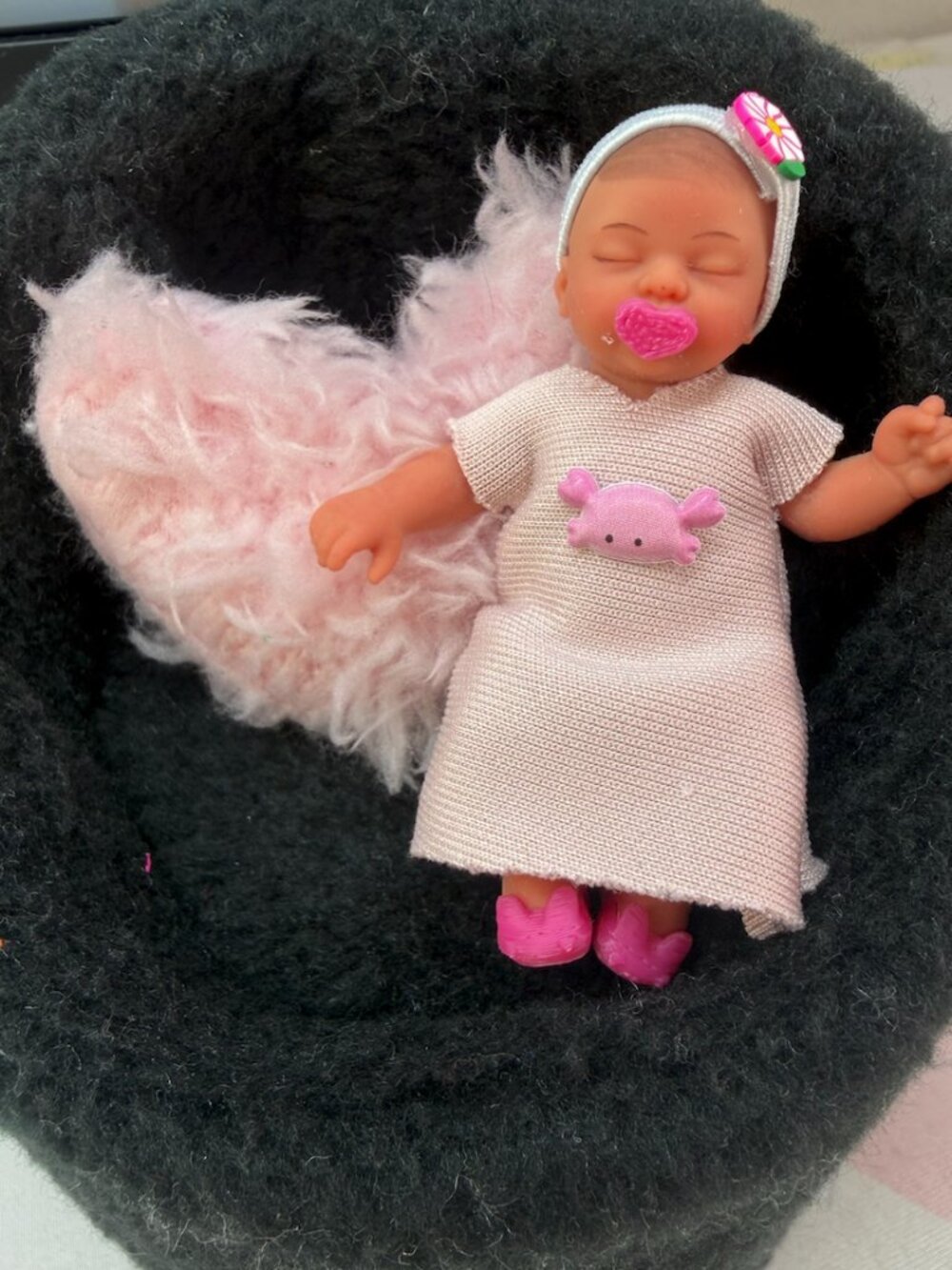 Maxi Dress +  Pacifier + Shoes for Mini Zuru Babies Series 2